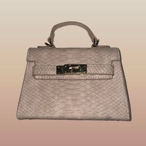 Light pink beige faux